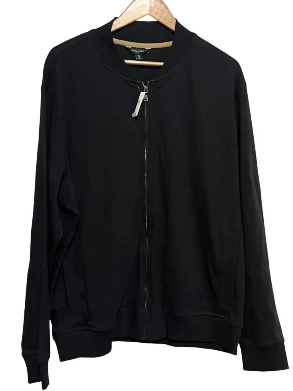 Banana Republic Men's XL Luxe Touch Bomber Jacket Preppy NWT